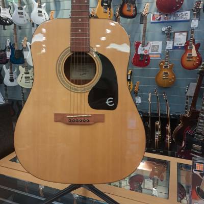 Epiphone Songmaker DR-100 Acoustic Guitar - Wine Red With Gold